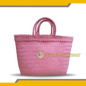 Tas Anyaman Plastik POLOS Untuk Hampers Parcel Souvenir Hadiah Hantaran Berkat Kotak Nasi dan Snack