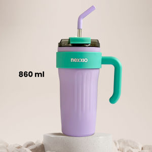 NexXio Tumbler Stainless Steel SUS 316 / Botol Minum Gradasi 860ml Minum Tahan Panas & Dingin -TS07