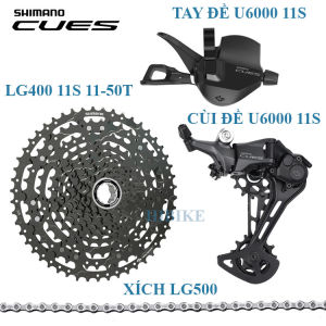 Bộ Group 6 Món SHIMANO CUES U6000 1X11S Bộ Đề Xe Đạp