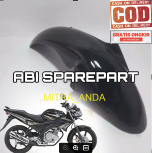 GRATIS ONGKIR - spakbor depan Yamaha Vixion old lama warna hitam METALIK BAHAN TEBAL STANDAR ORIGINAL