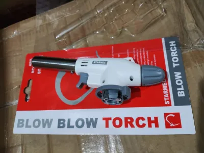 Paket Flame Gun Gas Torch dan Tabung gas torch kepala las gas multifungsi pemantik api kompor portable lpg camping praktis alat bakar (khusus jawa )