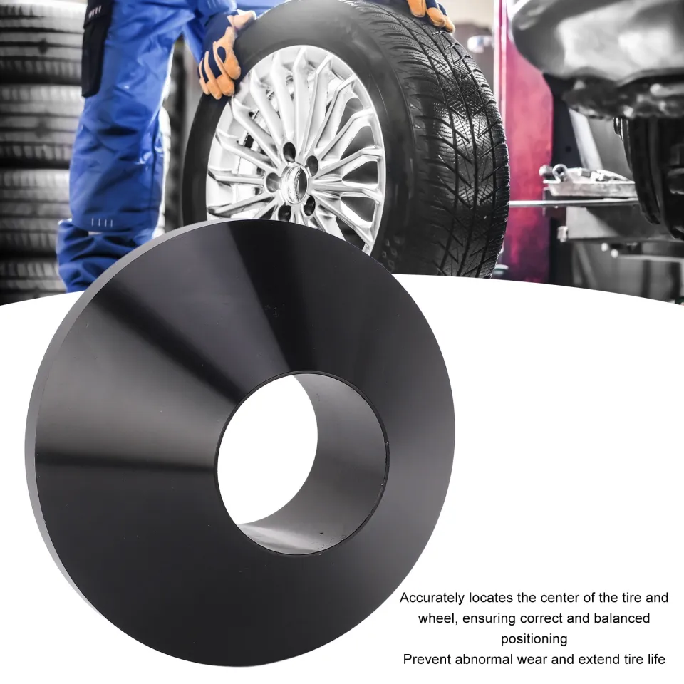 Manual Tire Changer Centering Cone Portable Aluminum Wheel Balancer