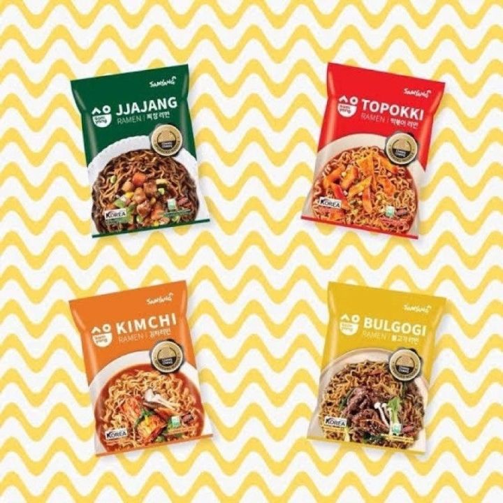 SAMYANG Bulgogi Ramen 80g Jjajang Tteokbokki 80g | Lazada PH