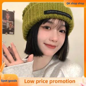 ✨QK shop✨ Solid Color Hats Autumn Winter Warm Cap For Women Girls Simple Outdoors Warm Caps Fashion Versatile Daily Casual Caps Gifts