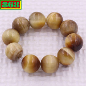 Vòng chuỗi đeo tay đá mắt hổ vàng từ 8 ly đến 14 ly 108 hạt vòng tay chuỗi hạt vòng tay hạt chuỗi