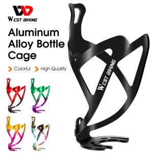 WEST BIKING Bicycle Water Bottle Cage Cycling Water Bottle Mount Holders Aluminum Alloy Bike Water Cup Mount Water Kettle Holder Mountain Road Bike Kettle Stand Cycling Accessories