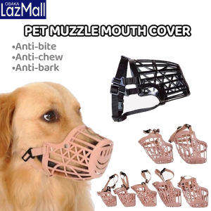 Japan Osaka Adjustable Dog Muzzle Basket - Breathable Anti-Bite & Anti-Chew Mouth Cover for All Breed Sizes