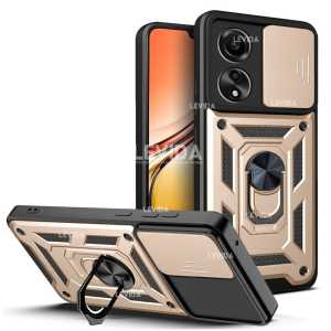Oppo A60 4G Case Robot Slide Ring Kamera Case Slide Kamera Protect Oppo A60 4G