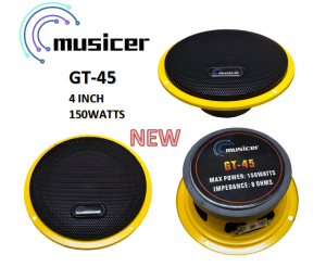 Musicer GT-45  4 "-inch tapered midrange 150WFor Percussion Speaker With Capacitor