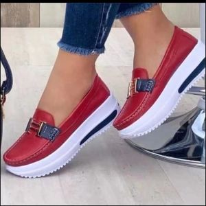 Plus Size WomenS Loafers Comfortable WomenS Flats Soft Sole Casual WomenS Shoes Ish43