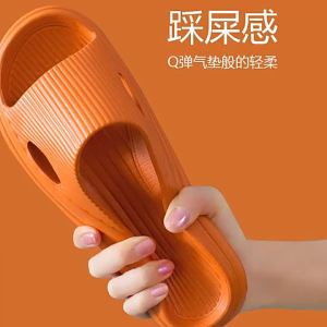 In-Stock CoupleS Home Slippers For Men Soft And Comfortable Non-Slip Stylish And Simple Suitable For Hotel And Bathroom Use WomenS Slippers