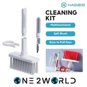 Hagibis CB01 5-in-1 Multifunctional Cleaning Kit – Ultimate Deep Cleaning Tool for Keyboards Earphones & Tech Gadgets