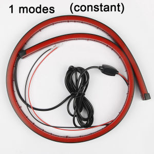 TWO.1 12V 24V Car Brake Lights Rear Windshield Stop Warning Lamp 90cm Car Turn Signal Lights