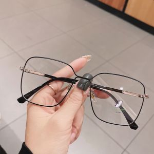 Viendo Kacamata Photocromic Minus Anti Radiasi Blueray Cylinder Wanita Pria Cowok Korea Fashion Besi Frame Kaca Mata Bluecromic Fotocromic Potocromic Anti Sinar Matahari Kaca Mata Optik UV400