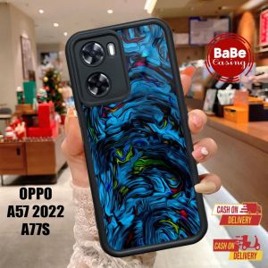Casing Oppo A57 2022 CaseTerbaru Abstrak New Oppo A77S Abstrak New Hardcase Softcase Glossy