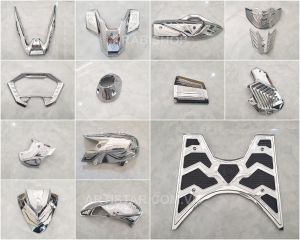 Ốp trang trí xe Vario 160 ABS CBS 2022 mạ crom Artistar