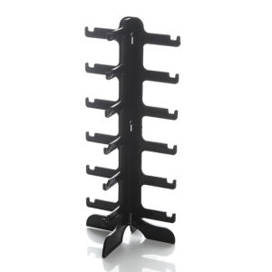 6 Row Eye Glasses Display Rack Stand Sunglasses Organizer Holder