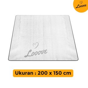 Matras/Alas Outdoor Alumunium Dua Sisi Free Tas - 200x150cm