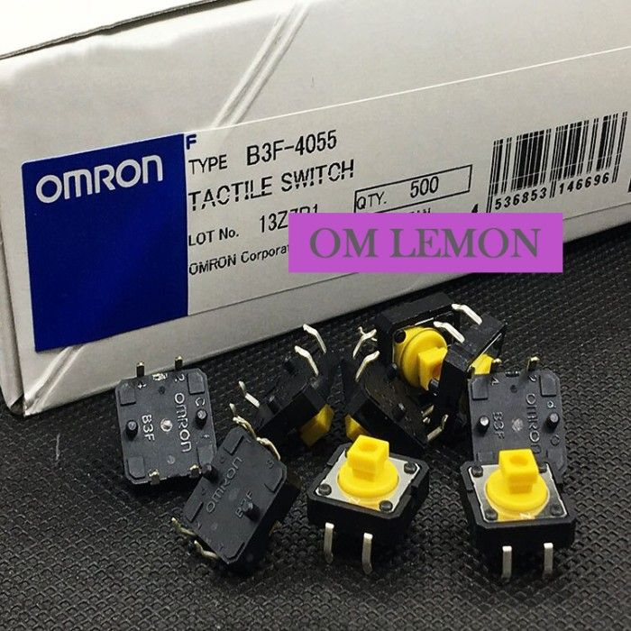B3f A414 Tactile Switch B3F-4055 Tact Switch Push On | Lazada Indonesia