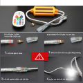 Bộ Nguồn Romote điều khiển 4 kim Dây LED 5050 RGB đổi 7 màu. 