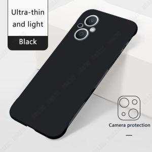 ROAZIC Ốp Mỏng Mảnh Dẻ Không Khung Vỏ Điện Thoại Cho OPPO Reno 7Z 5G/Reno 8Z 5G Ốp Lưng Bảo Vệ Màu Kẹo PC Cứng Đơn Giản Reno7 Z 5G/Reno8 Z 5G