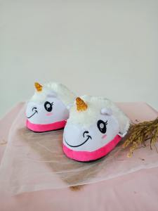 SANDAL BONEKA KARAKTER HELLO KITTY UNICORN TOTORO PANDA FLIP FLOP KAMAR RUMAH ANTI SLIP