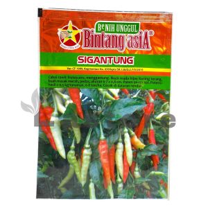 Benih Cabe Cabai Rawit SIGANTUNG Isi 10 gram Benih Bintang Asia