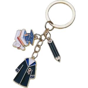 Mũ tốt nghiệp Keychain sinh viên Móc Chìa Khóa Móc khóa kim loại thành tích học tập lưu niệm Túi đựng phụ kiện trang trí