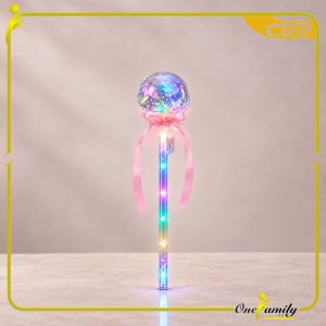 ONE-M319 Mainan Anak Tongkat Peri Bintang Stik Lampu LED Warna Warni Tongkat Sihir / Tongkat Peri
