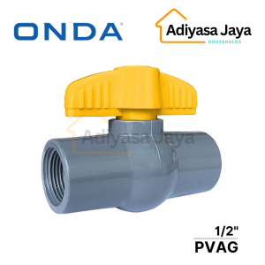 Ball Valve PVAG Drat (ONDA) - Stop Kran / PVC Valve