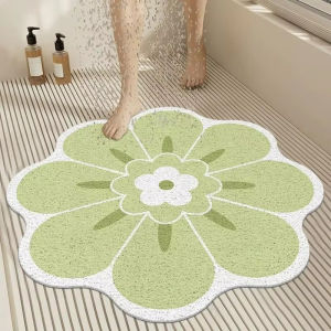 <𝙇𝒂𝙯𝑺𝙜𝑴𝙖𝒍𝙡> Anti-Slip Bath Mat - PVC Cuttable Drainage Design for Bathroom