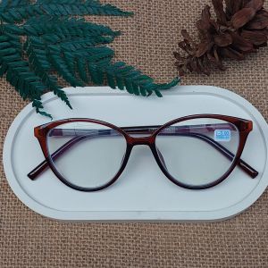 kacamata minus 050 sd 400 antiradiasi mata kucing wanita import