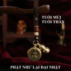 Móc Khoá 8 Vị Phật Bản Mệnh Cho 12 Con Giáp Móc Khóa xe máy Ô Tô Mang Ý Nghĩa May Mắn Bình An