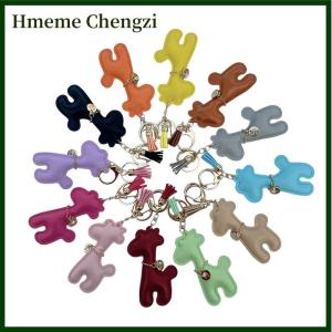 Hmeme Giraffe Wristband Mobile Phone Case Pendant Bag Pendant Cartoon Deer Mobile Phone Case Patch Wristband