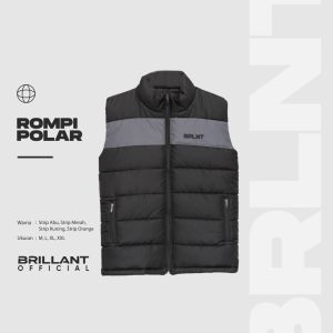 Brillant - Polar Rompi Motor Parasut Anti Angin Pelindung Dada Tebal Hangat dan Berkualitas