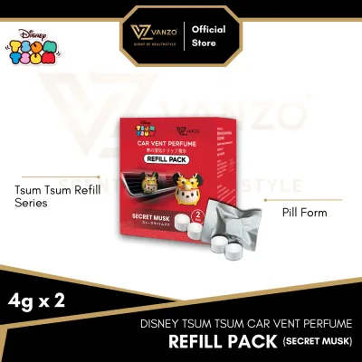 Ready Stock Original 𝗩𝗔𝗡𝗭𝗢 Marvel Series REFILL PACK香薰片补充装