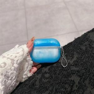 Luminous Quicksand Earphone Case for AirPods 4 Airpod Pro 3 2 Fashion Dynamic Sparkles Headphone Cover Luxury Brilliant Fundas