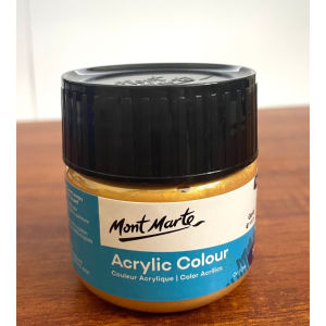 Màu Acrylic Nhũ Màu Nhũ Ánh Kim Nhũ Kim Tuyến Mont Marte Hũ 100ml