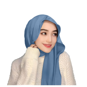 Pashmina Kaos Premium Kerudung Hijab Jersey Jilbab Pasmina Mleyot Warna Polos