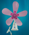 ZH Table Clip fan 5 Blades Clip fan Mini Home Electric fan Portable Table Fan Desk Fan Mini Fan (gyph). 