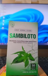 Kapsul Sambiloto | Toga Nusantara | 50 Kapsul