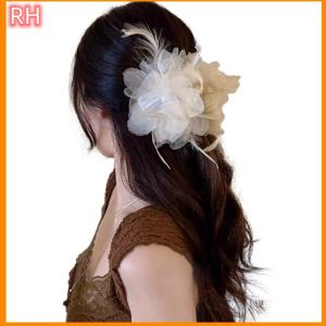 🔥🔥🔥ranghe คลิปหนีบผมขนนกไข่มุกฝรั่งเศสสำหรับผู้หญิง