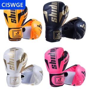 [COD] CISWGE 6 10 Oz PU Trẻ Em Thở Của Người Lớn Chuyên Nghiệp Sanda Muay Thái Taekwondo Trung Tính Thoáng Khí Găng Tay Đấm Bốc