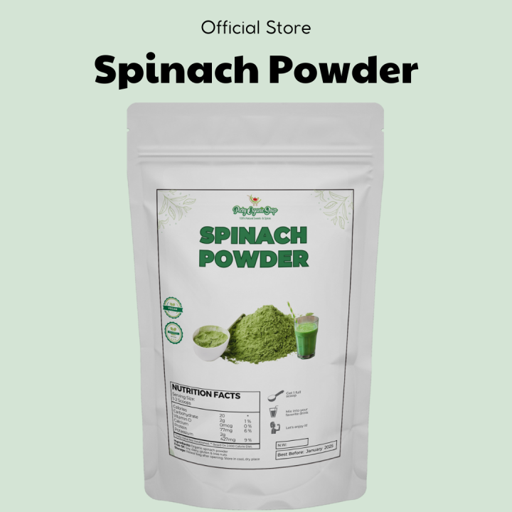 Picky Organic Spinach Powder, Rich in Beneficial Thylakoids and