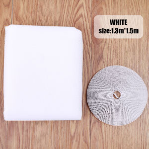 【On Sale】Mosquito Window Screen Net Anti for Door Plastic Screen Velcro Window Screen Household Simple