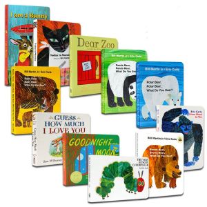 Board Books for Toddler and Baby book / First library / Eric Carle Hungry caterpillar goodnight moon dear zoo