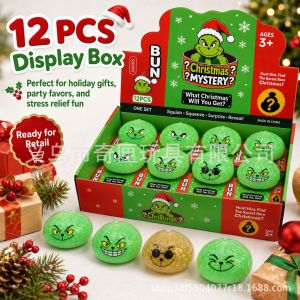 High-Quality Greench Night Glow Pectin 8.5cm Christmas Reindeer Squishy Toy Stress Relief Gadget