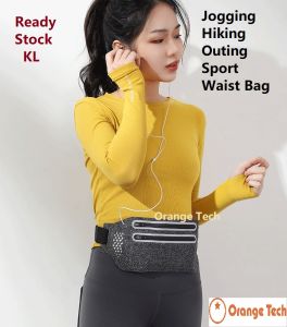 Multipurpose Jogging Hiking Cycling Gym Sport Mobile Phone Smartphone Key Double Zip Waist Bag OS 03