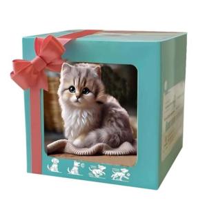 Cuddly Robot Plush Cats Toy Walking Barking Life Like Animal Toy for Kids Education and Crawl Learning Holiday Gift