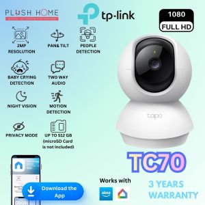 TPLINK Tapo Indoor CCTV Camera C200 C200C C210 C211 C212 C225 TC70 TC71 TC72 TC74 Home Security